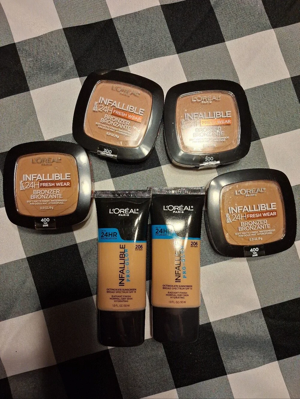 L'Oréal Infallible 24HR Bronzer & Foundation Bundle